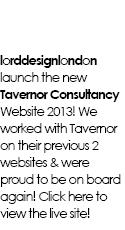 Tavernor Consultancy Website Launch! 